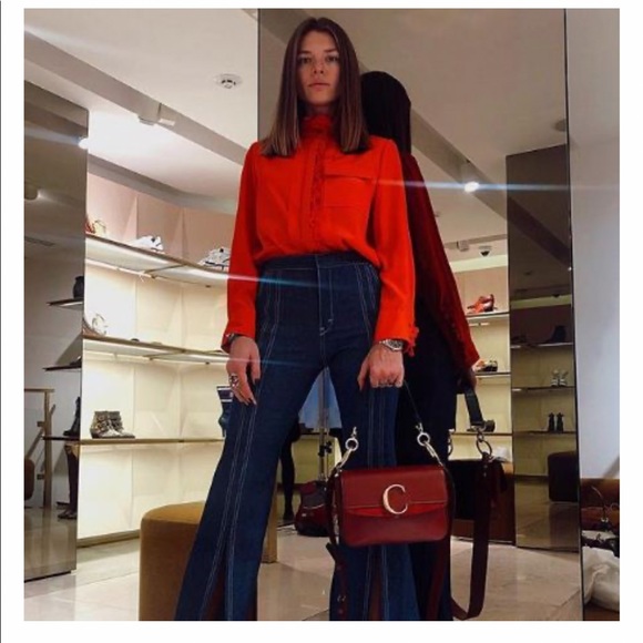 Chloé C bag Embossed ( medium) - Picture 16 of 16